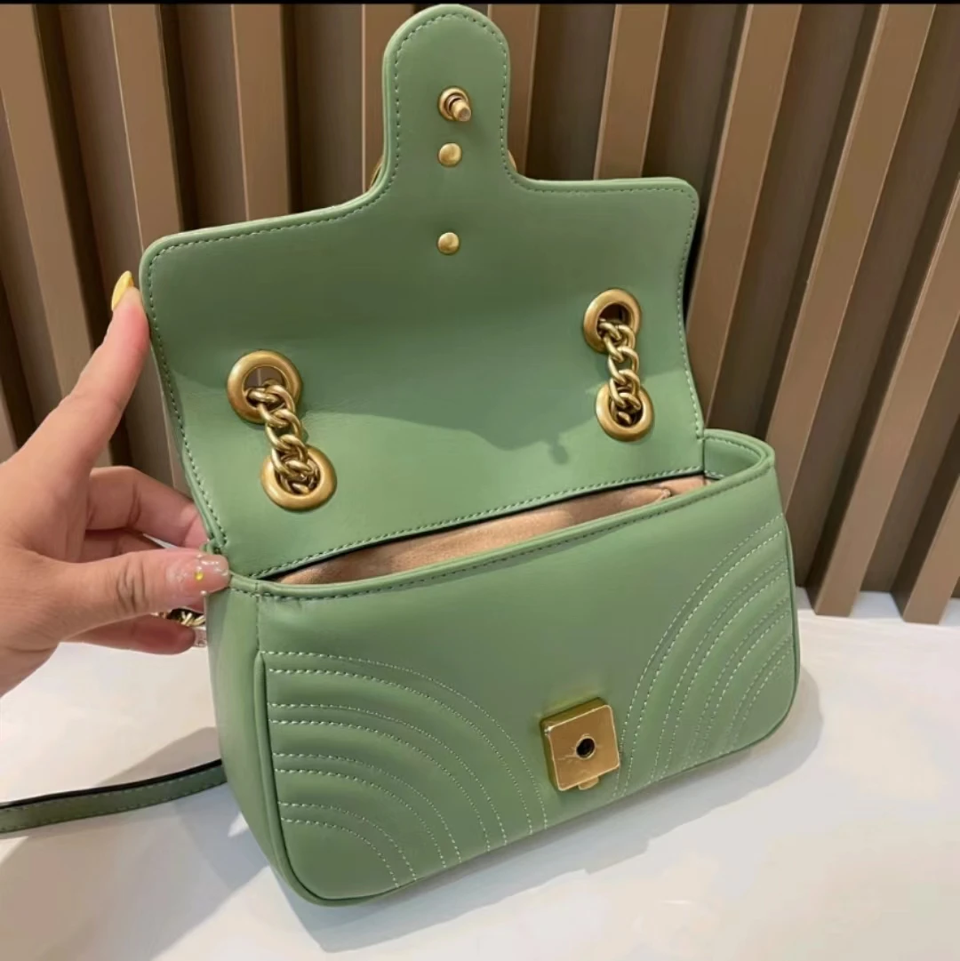 2023 New Ladies Handbag Designer Shoulder Bag Messenger Bag Luxury Brand Fashion High Quality Leather Bag