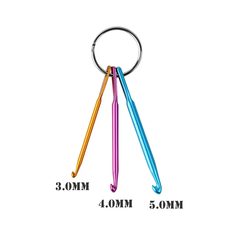 3 размера/набор алюминиевые мини-спицы для вязания |