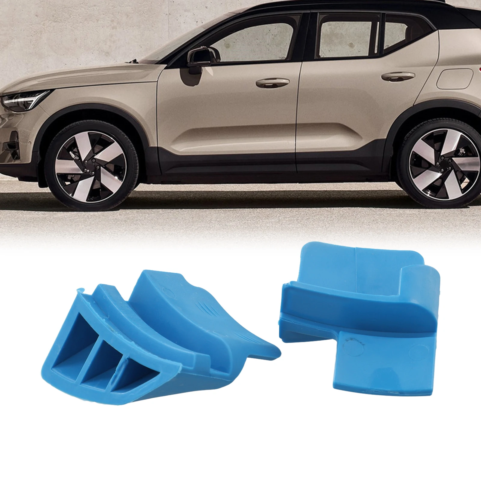 

Набор для снятия автомобильного ремня и установщика из 2 предметов для ребристых приводных ремней, пластиковый материал с гладкими краями заусенцев для защиты шкивов