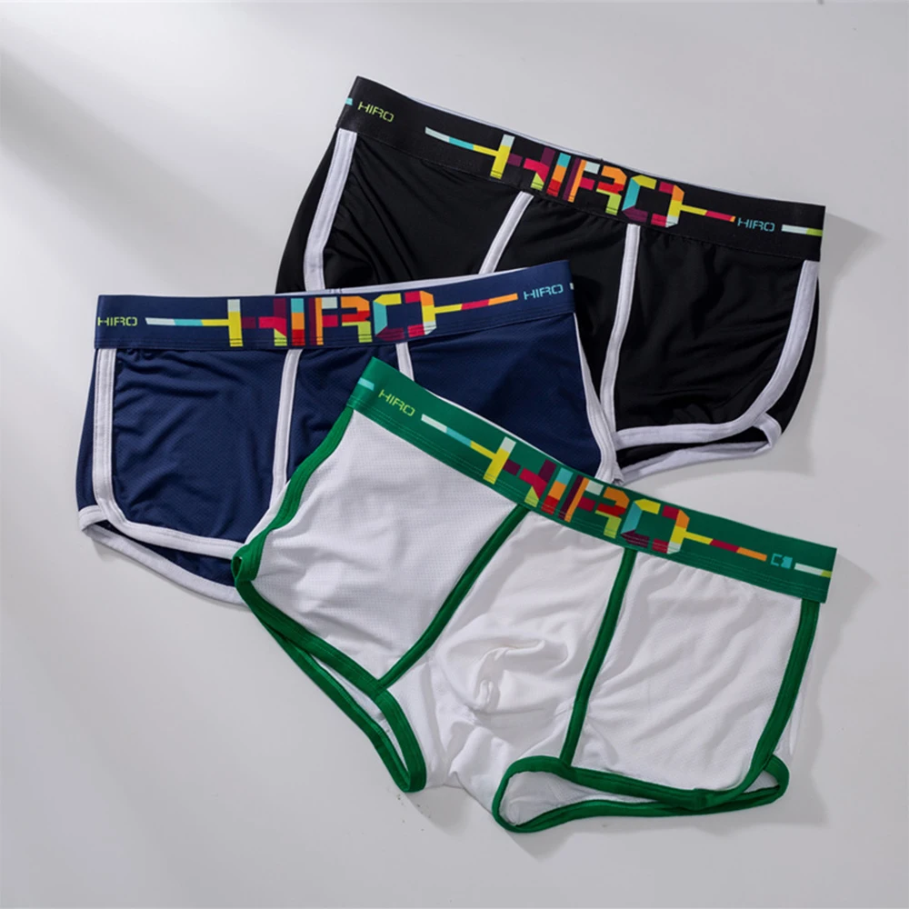 

Boxershorts Mens U-Bulge Pouch Shorts Boxer Underwear Stretchy Soft Mesh Briefs Breathable Panties Briefs Трусы Мужские