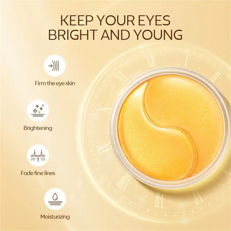 

50pcs Face Care Gold Snail Eye Mask Eye Patch Anti-Aging Anti Wrinkle Remove Dark Circles Moisturizing Firming Eye Skin Care