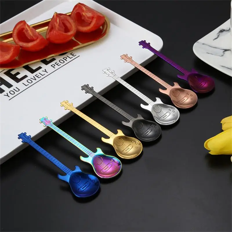 

Cartoon Ice Cream Spoon Flatware Milk Children Spoons Coffee Spoon Coffeeware Cutlery Coffee Tea Spoons Bar Tool Home Decor