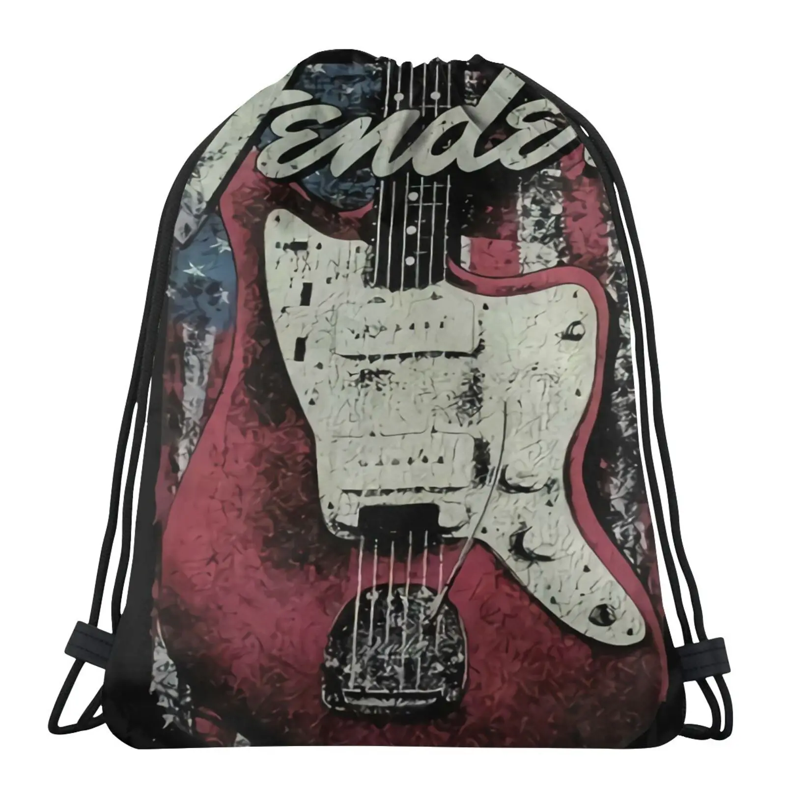 

Fender Distressed Guitar All 1945 Bags For Men Backpacks Fabric Bags Physical Culture Bag Makeup Bag Backpacks School Shoe Bag