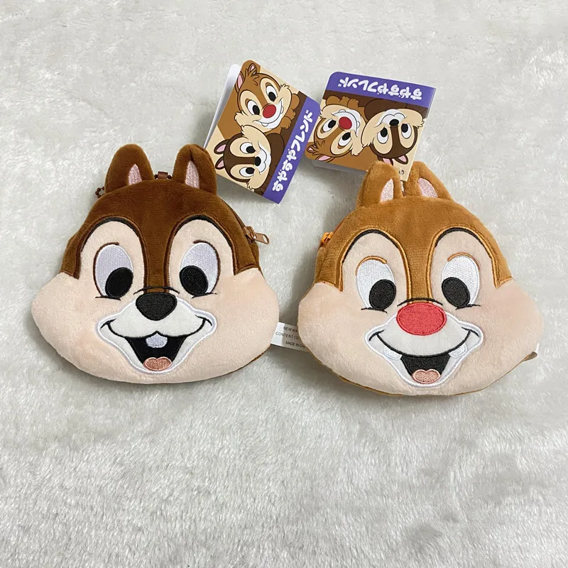 

Плюшевый Кошелек для монет Disney Chip 'n'dale Buzz Lotso, женская сумка для наушников, игрушки, милый плюшевый Кошелек