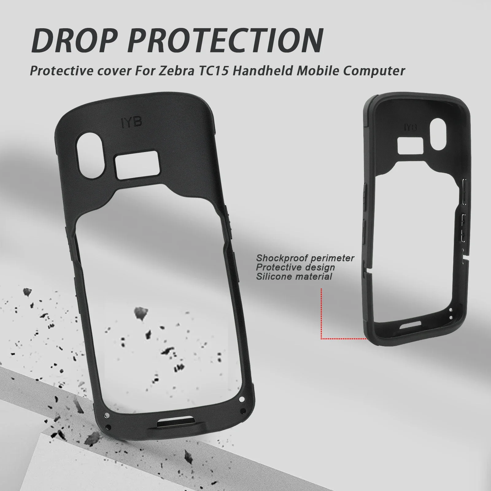 Защитный чехол для Zebra TC15 бесплатная доставка