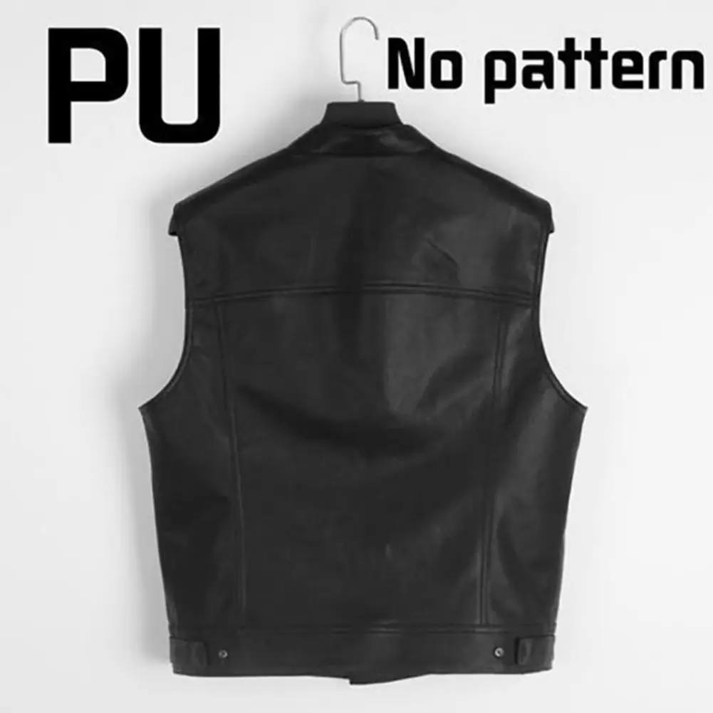 

Outdoor Jacket Vest All Match Pockets 3D Cutting Buttons Closure Pockets Motorcycle Jacket Vest Bike Jacket Vest Sleeveless
