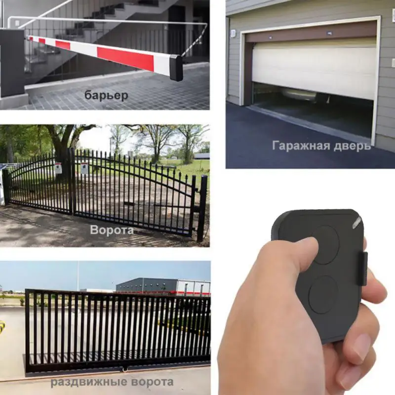 

CoRui Smart Garage Door Control Remote Nice Era Flor (FL02RE) Garage Door Controller Remote 433.92MHz Scroll Code Door Control