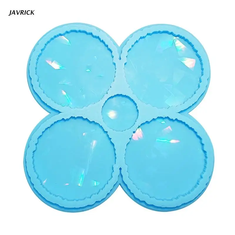 

Silicone Jewelry Tray Epoxy Resin Casting Mold Glass Teapot Mat Tray Mold DIY Jewelry Making Mould for Home Decorations