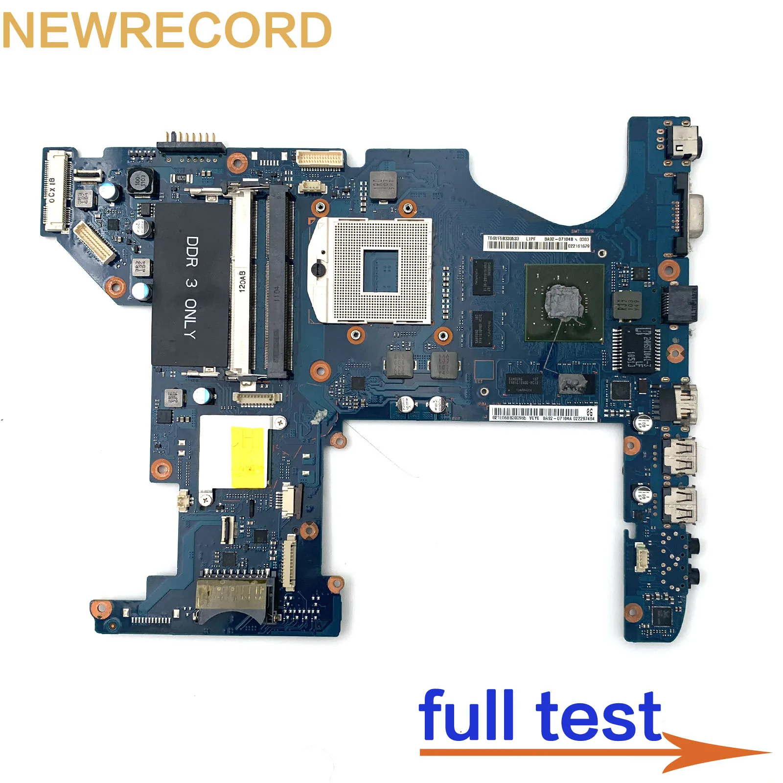 For Samsung RF510 BA41-01722A-BA92-08800A BA41-01372A BA92-07104A Laptop Motherboard Graphics Card HM55 HD6970M DDR3 GT330M 1GB