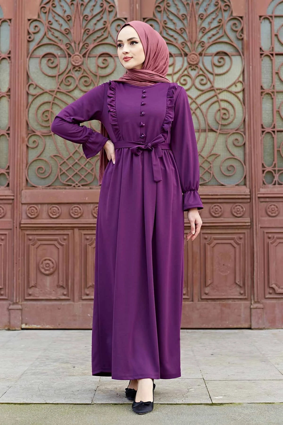 Dress women's dresses 2021 kaftan abaya long Muslim evening dresses hijab abayas Turkish Hijab Party Casual women clothes