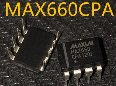 

MAX660CPA MAX660EPA, вертикальный чип регулятора напряжения DIP8 MAX660