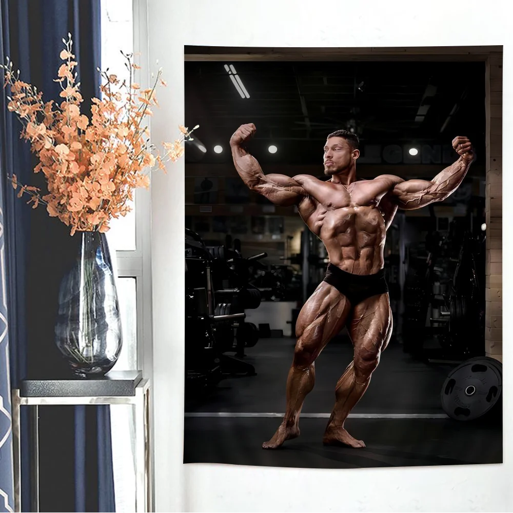 Fitness Motivation Anime Tapestry Hanging Tarot Hippie Wall Rugs Dorm Sheets