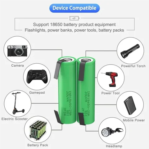 Аккумулятор DAWEIKALA 18650 2500 мАч
