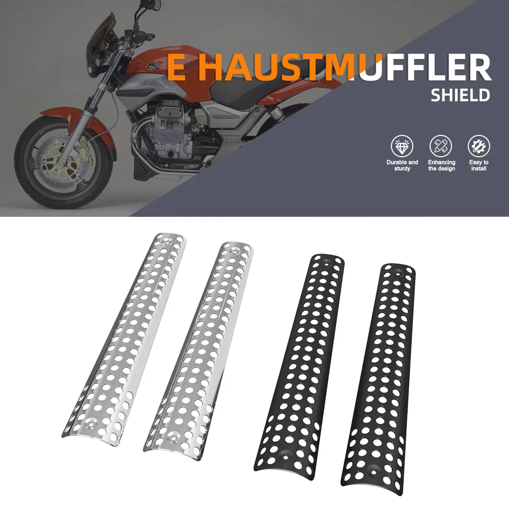 

1000SS E HaustMuffler Shield For Moto Guzzi 500 650 750 850 900 1000 SS Exhaust Pipe Silencer Motorcycle Exhaust Pipe Muffler