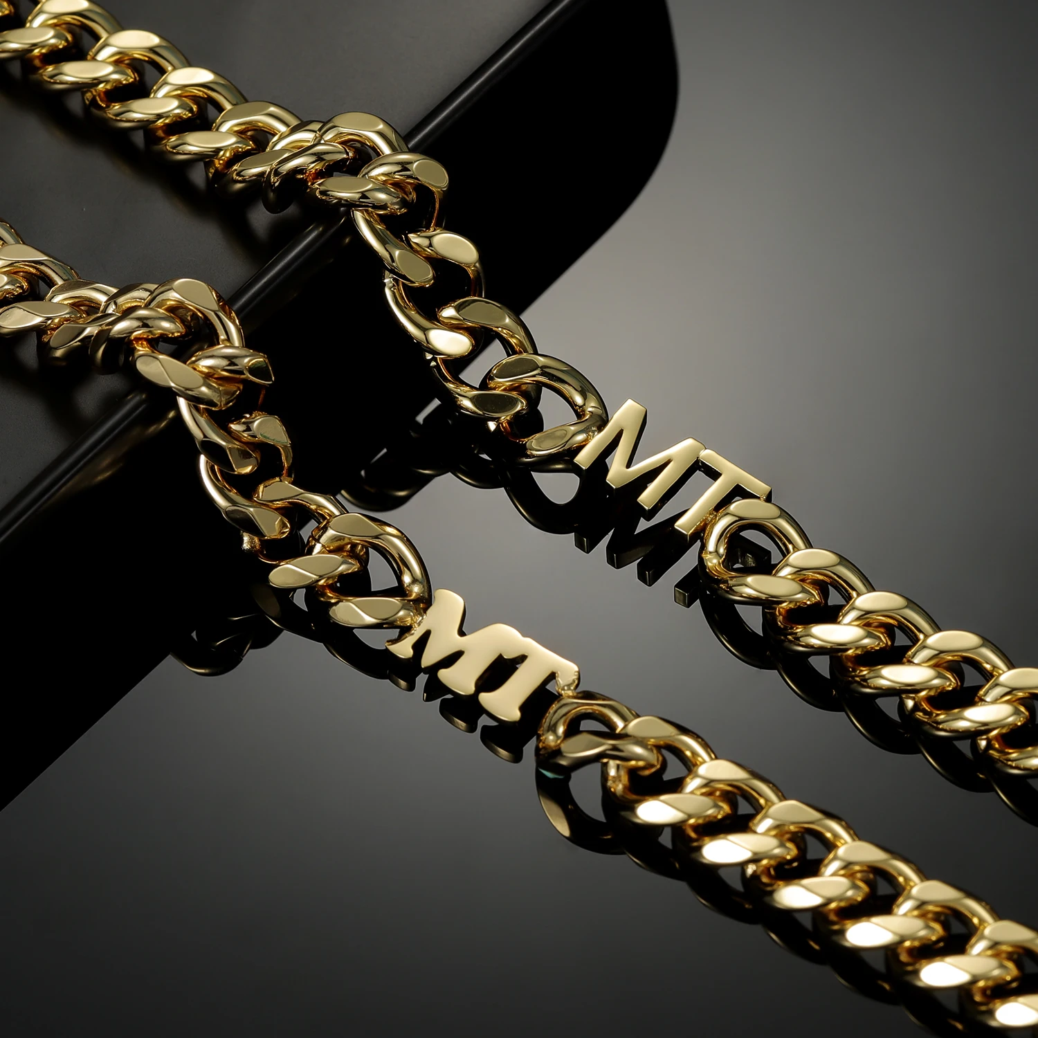 Женское Ожерелье-цепочка из кубинской цепи ожерелье высококачественной