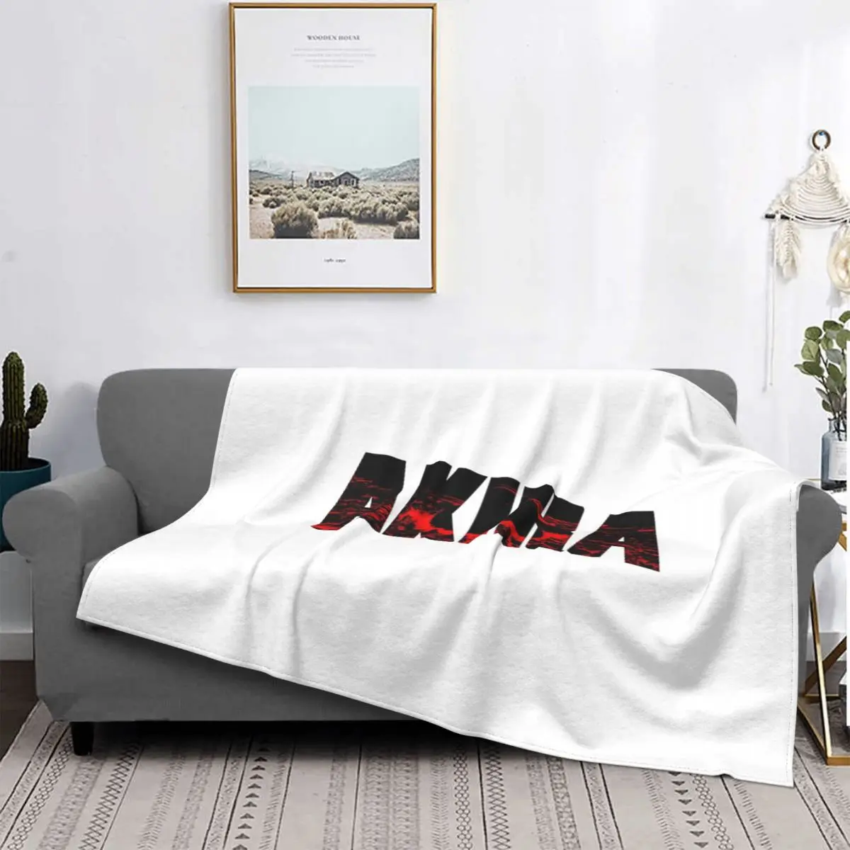 

Manta con diseño de Akira para cama, edredones a cuadros, funda de sofá, Sudadera con capucha, colchas para camas