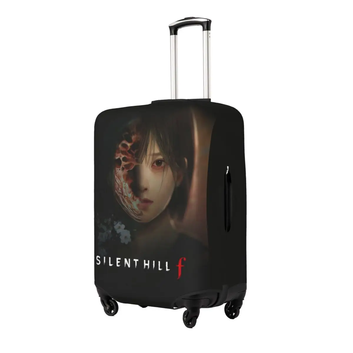 Фото Чехол для чемодана Shimizu Hinako Silent Hill F, практичная защита для круизной поездки, аксессуары для багажа, полет №2