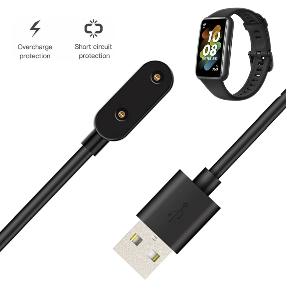 1 м зарядное устройство для Huawei Band 7/Honor 6/6 Pro/Huawei Watch Fit/Fit Mini Smart 2-Контактный USB-кабель