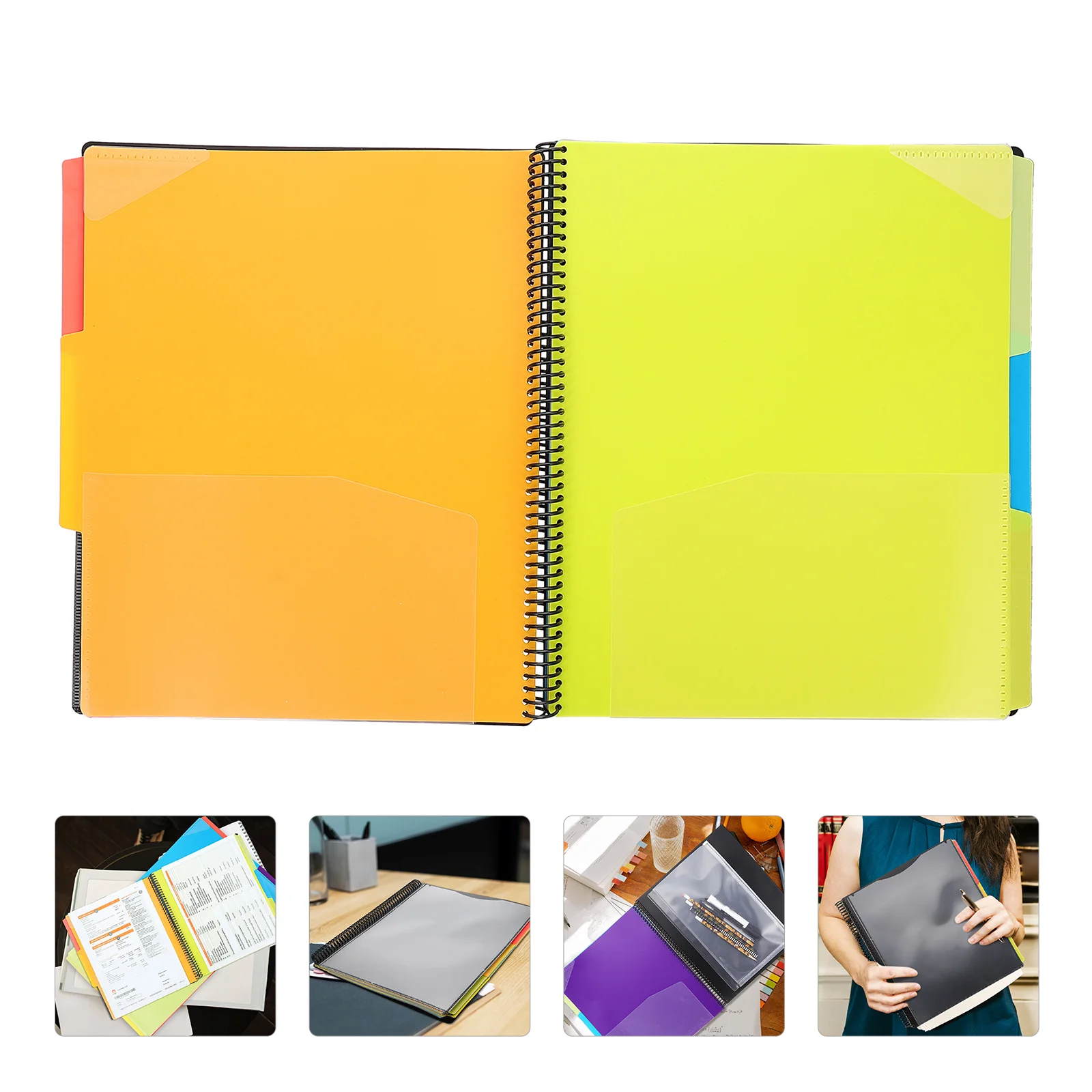

Plastic Document Container Plastic File Folder Classifying Folder Papers Folder