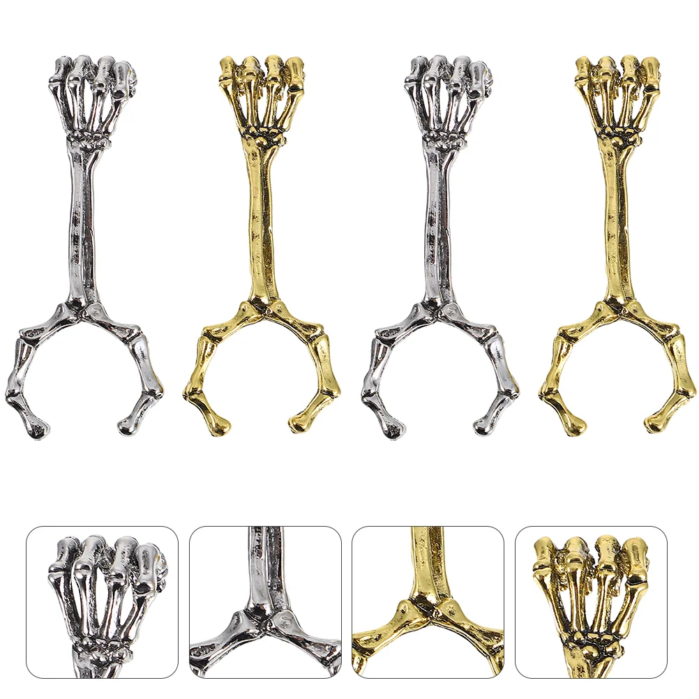 

4pcs Design Delicate Creative Holder Ring Smoker Holder Ring Ornaments