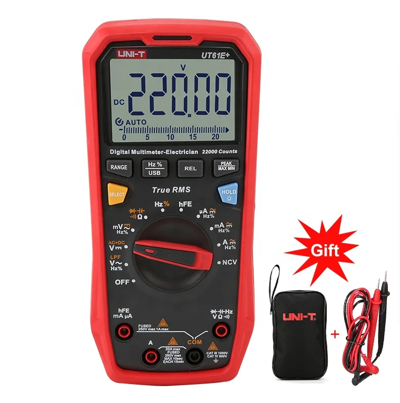 

UT203+ UNIT digital multimeters clamp multimeter