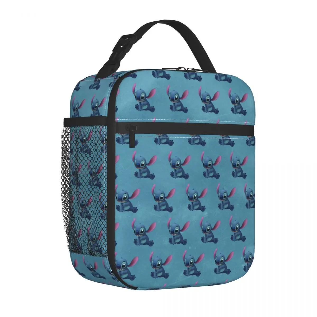 

Disney Lilo & Stitch Insulated Lunch Bag Large Cartoon Lunch Container Thermal Bag Tote Lunch Box School Travel Food Handbags