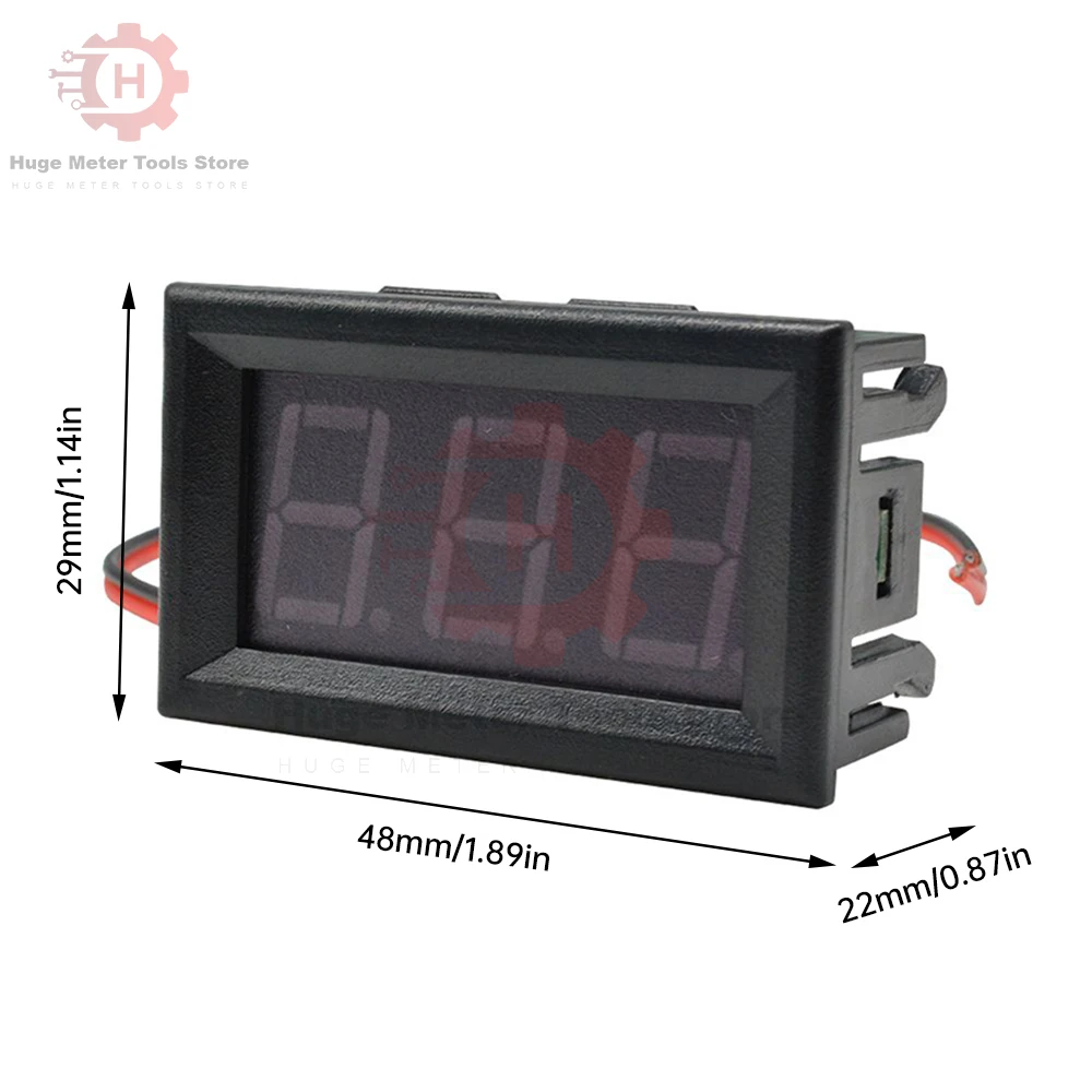 Цифровой вольтметр измеритель напряжения переменного тока 70-500 В инструмент для