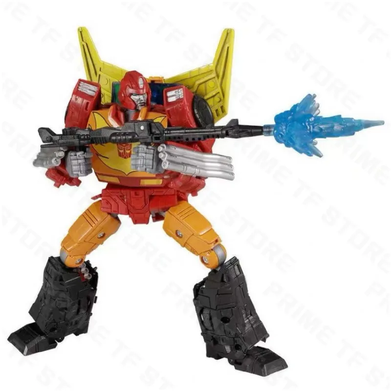 Фото Оригинальная коллекционная модель аниме-фигурки Hasbro Transformers War for Cybertron Kingdom WFC-K29 Rodimus Prime Commander-class №1