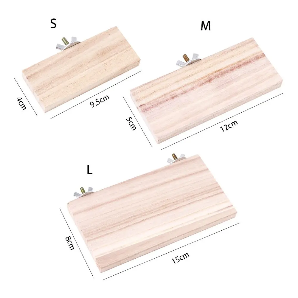 Лестница шлифовальная лапа корелла мыши деревянные игрушки клетка для хомяка