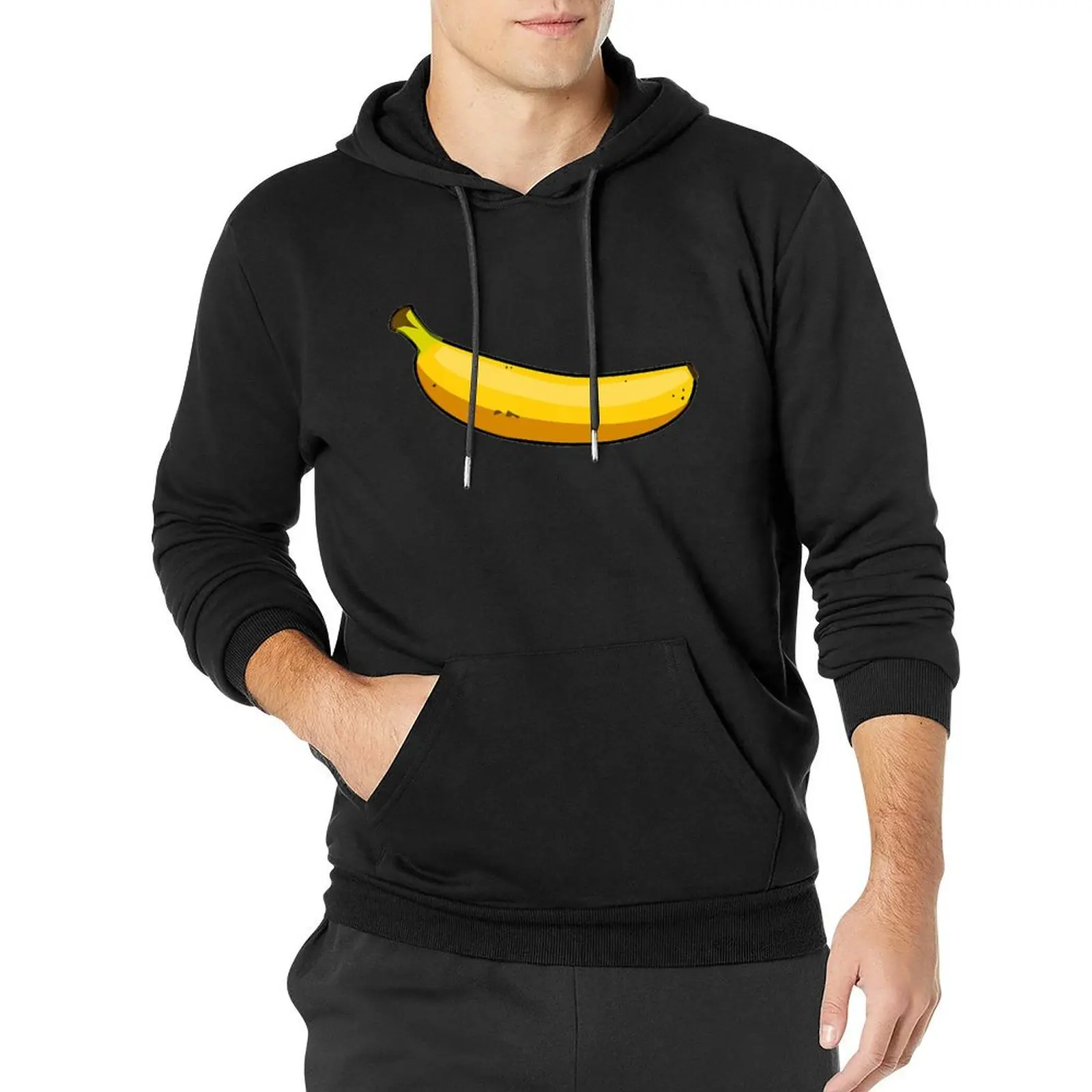 

Dolce And Fruit Streetwear Hoodies Winter Funny Banana Harajuku Pullover Hoodie Men Oversized Loose Basic Cotton Sweatshirts