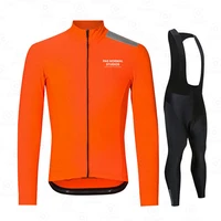 new long sleeve 2022 team autumn cycling jersey set ropa ciclismo men bicycle clothing suit pas jerseys road bike uniform