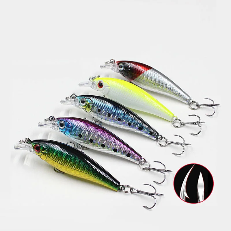 

Fishing Lures Kit Set Top Water Hard Baits Minnow Crankbait Pencil VIB Swimbait For Bass Pike Fit Saltwater And Freshwater