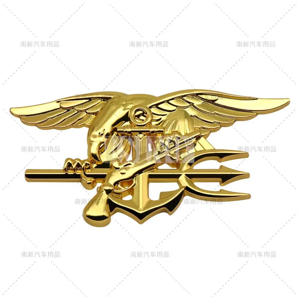 

Автомобильный Стайлинг, 3D, морские котики США, команда, декоративный металлический сплав, клейкая Эмблема багажника, наклейка на корпус, наклейка, автомобильный аксессуар