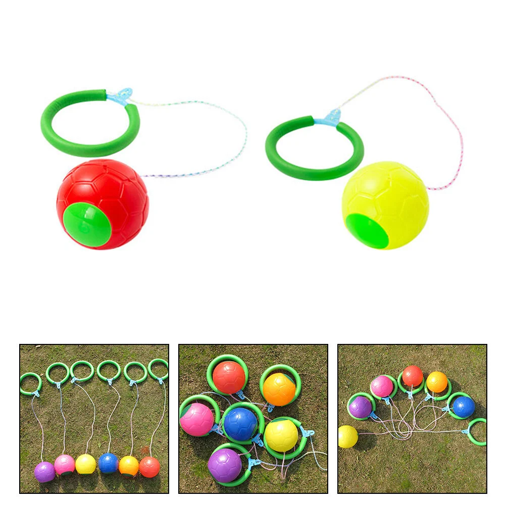 

2 Pcs Sponge Ring Jumping Ball Outdoor Skipping Toys Balls Leg Ankle Fitness Swings Infants