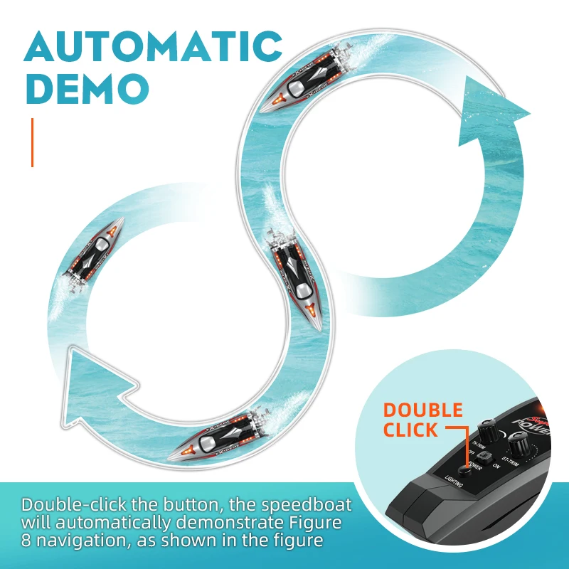 HXJ HJ816 Бесщеточная радиоуправляемая лодка 2 4 ГГц 55 км/ч Профессиональный пульт