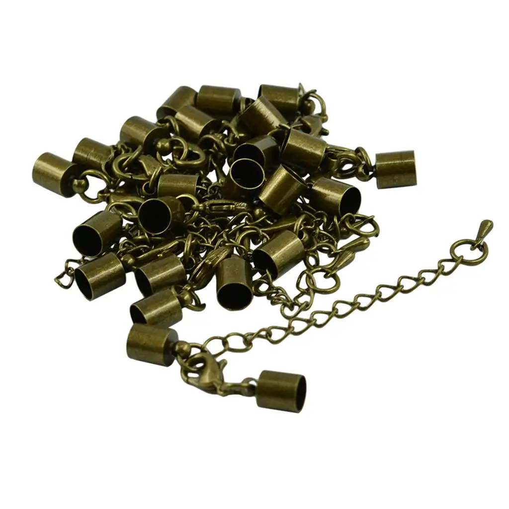 

12x Extension Necklace/Bracelet Extender Chains with Lobster Clasp & End