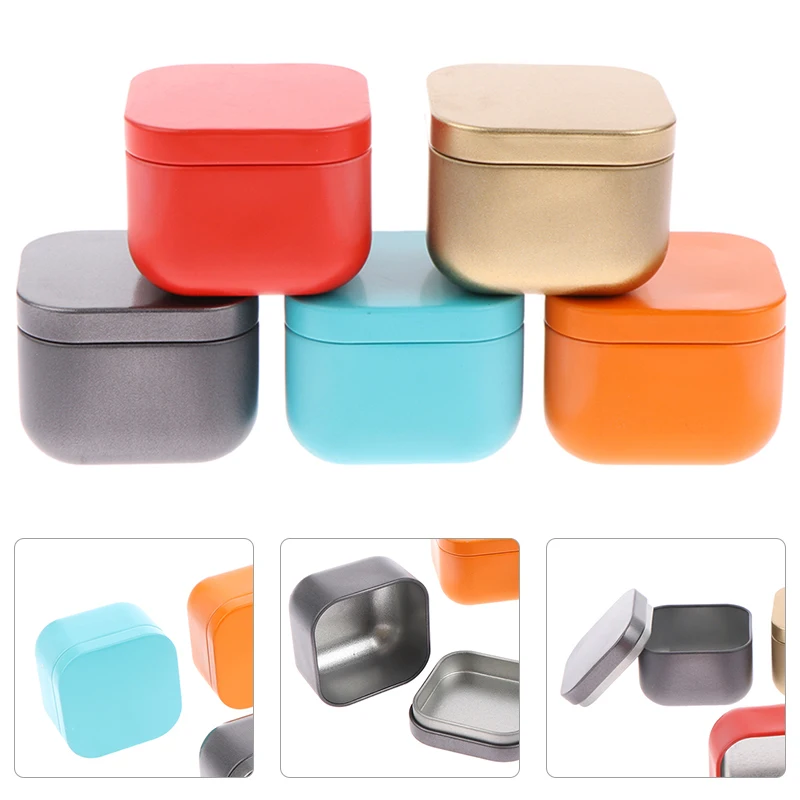 

Tin Storage Metal Box Iron Sealed Pot Mini Gift Jewelry Iron Pot Sealed Pot Tin Box Cookie Candy Tea Storage Box Candy Gift Case