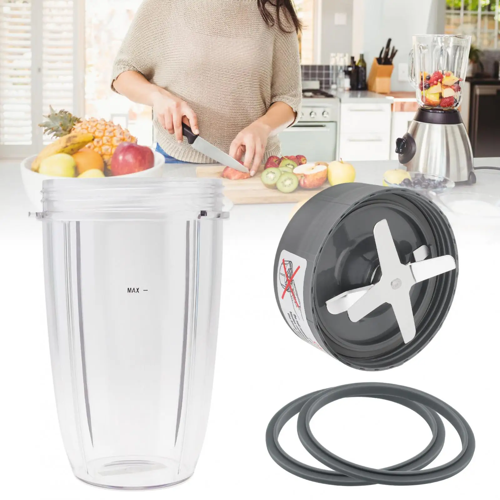 2 шт. сменные лезвия для блендера Nutribullet 600 Вт/900 Вт