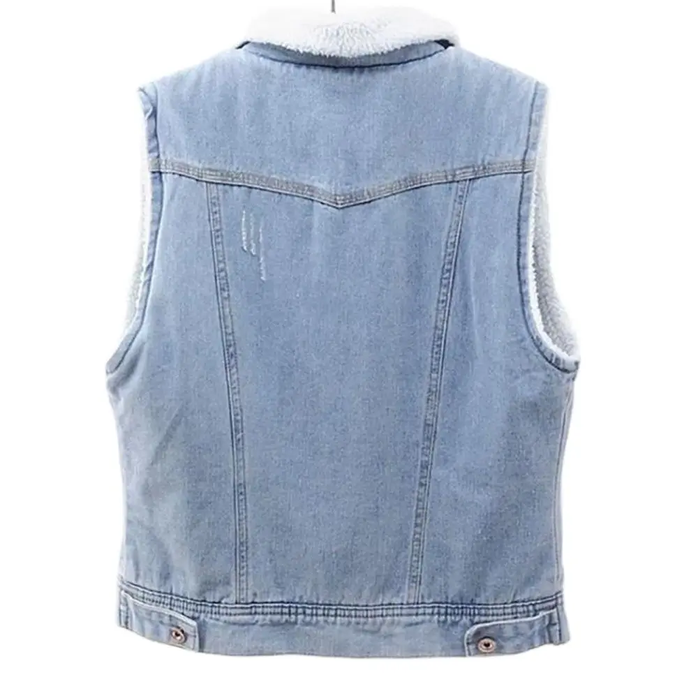 Женский Теплый Бархатный жилет куртка-бомбер с подкладкой в стиле бойфренда