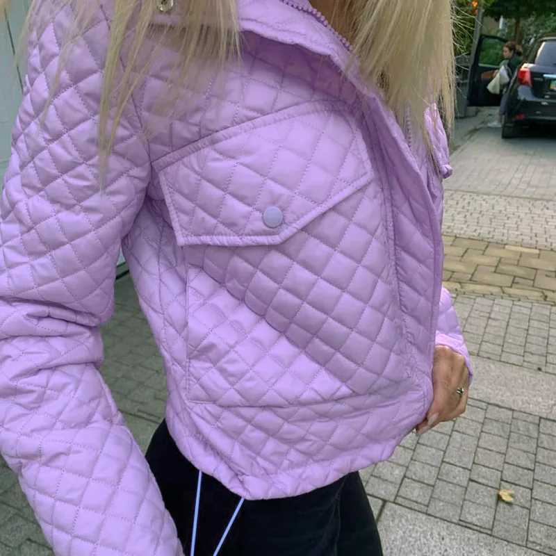 Parka Winter Clothes Women Casual Lapel Single-Breasted Slim Warm Spinning Cotton-Padded Jacket Hot Coat 2022 New Coat Parkas