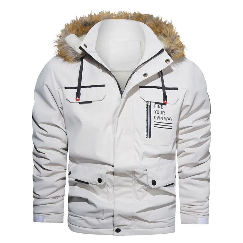 Рисунок 4 - Мужские зимние парки с капюшоном