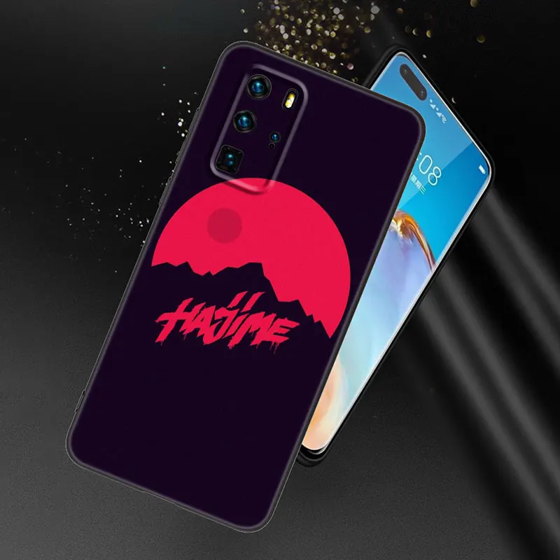 Чехол для телефона Miyagi &amp Andy Panda Huawei P50 P40 P30 P20 P10 P9 P8 Lite 2017 P Smart Z S Pro 2021 2020 2019 черный