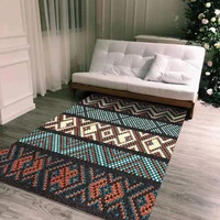 boho kitchen anti slip rug moroccan ethnic living room large size home decor bedroom bedside rug washable coffee table floor mat