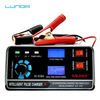 Smart Battery Charger 12V/24V Automotive Battery Charger 400W Trickle Smart Pulse Repair For Car Truck Boat Motorcycle RV
