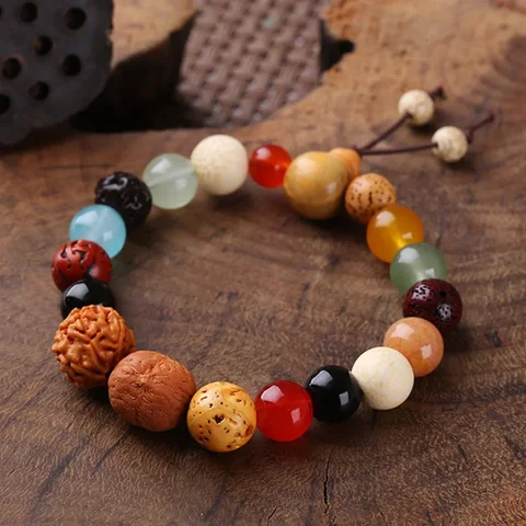 MOONBIFFY Браслет из семян Бодхи