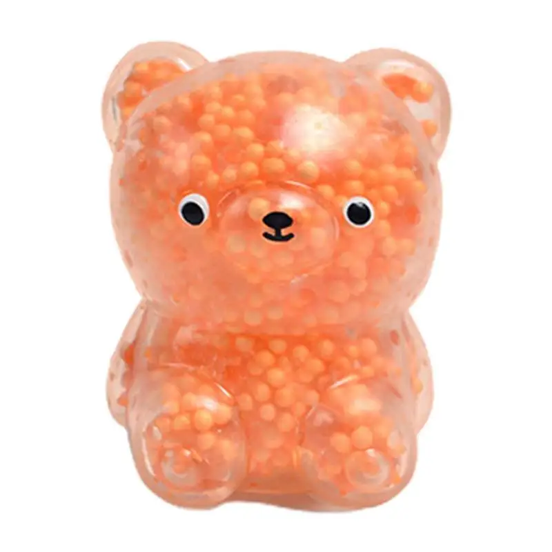 

Медвежьи стрессовые шарики для игрушки, беспокойство, Успокаивающая планшетотерапия, сенсорная игрушка, ручной захват, мяч с давлением, Дет...