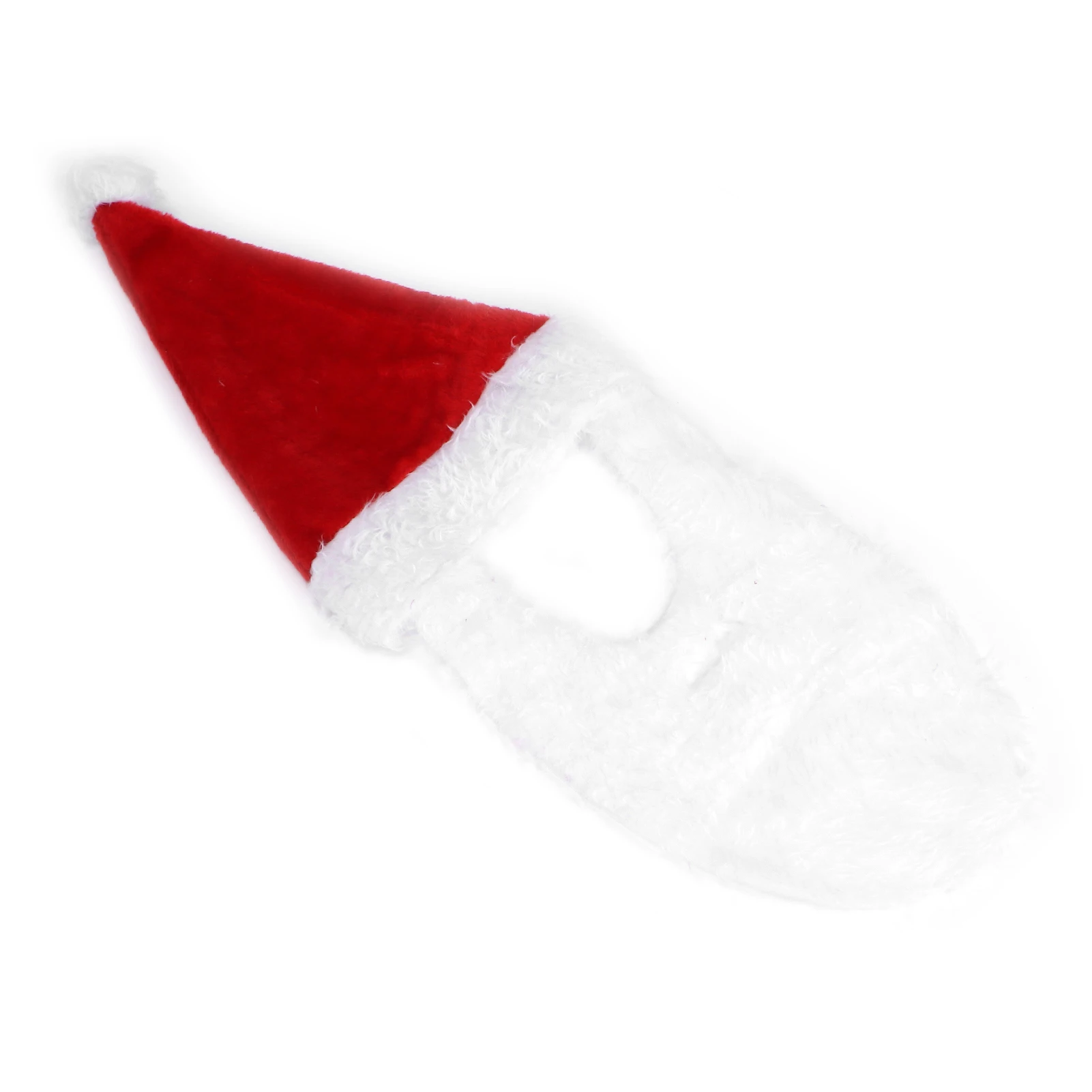 Санта-Клаус Борода Костюм Косплей Моделирование Белый Поддельные Усы на