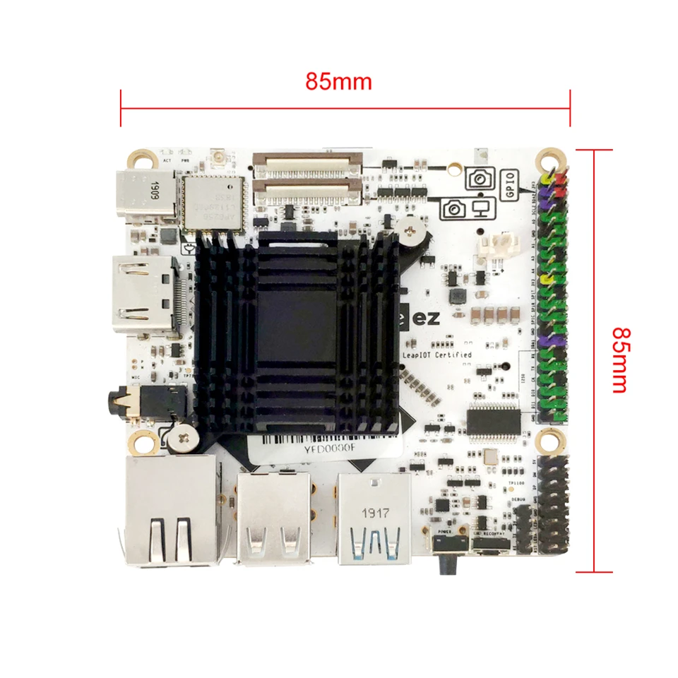 Leez SBC P710 Rockchip RK3399 Android 9.0 Cotex шестиядерный SBC/одноплатный компьютер 4 ГБ + 16 с Ubuntu Debian