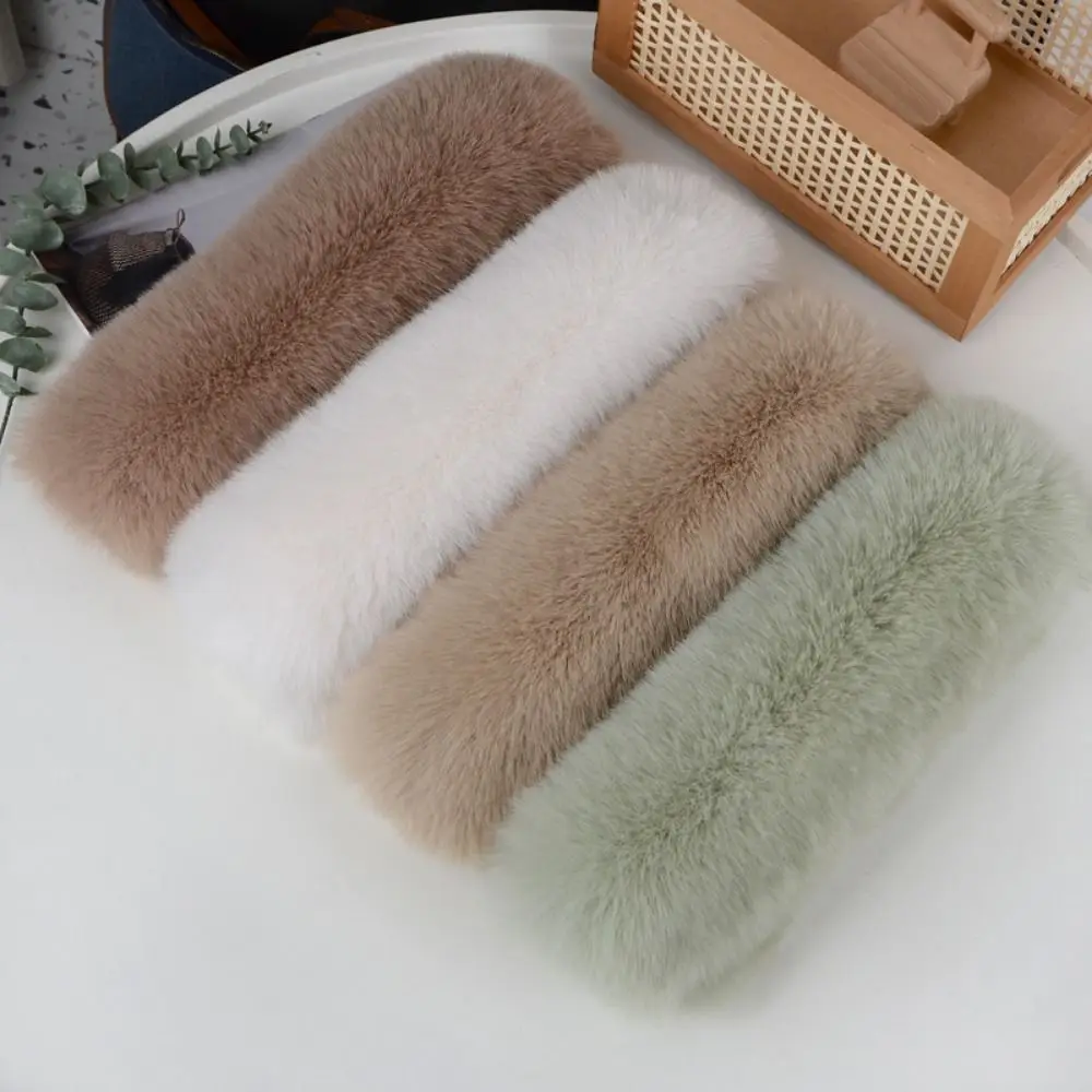 2024 женский воротник из искусственного лисьего меха модная многоцветная меховая