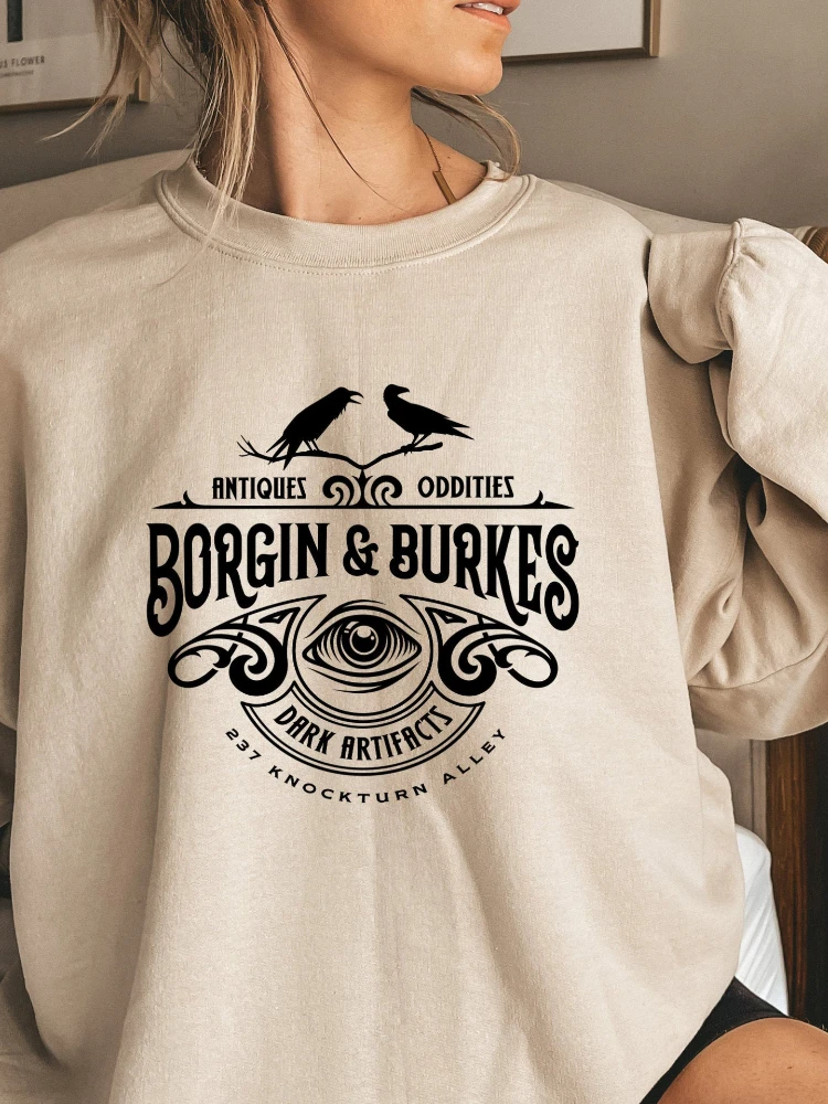 

Новинка весна-осень 2023 Модный свитшот с буквенным принтом Повседневный Свободный пуловер с круглым вырезом Свитшот для женщин